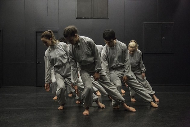 QL2 exchange students in rehearsal.  Photo: Lorna Sim.